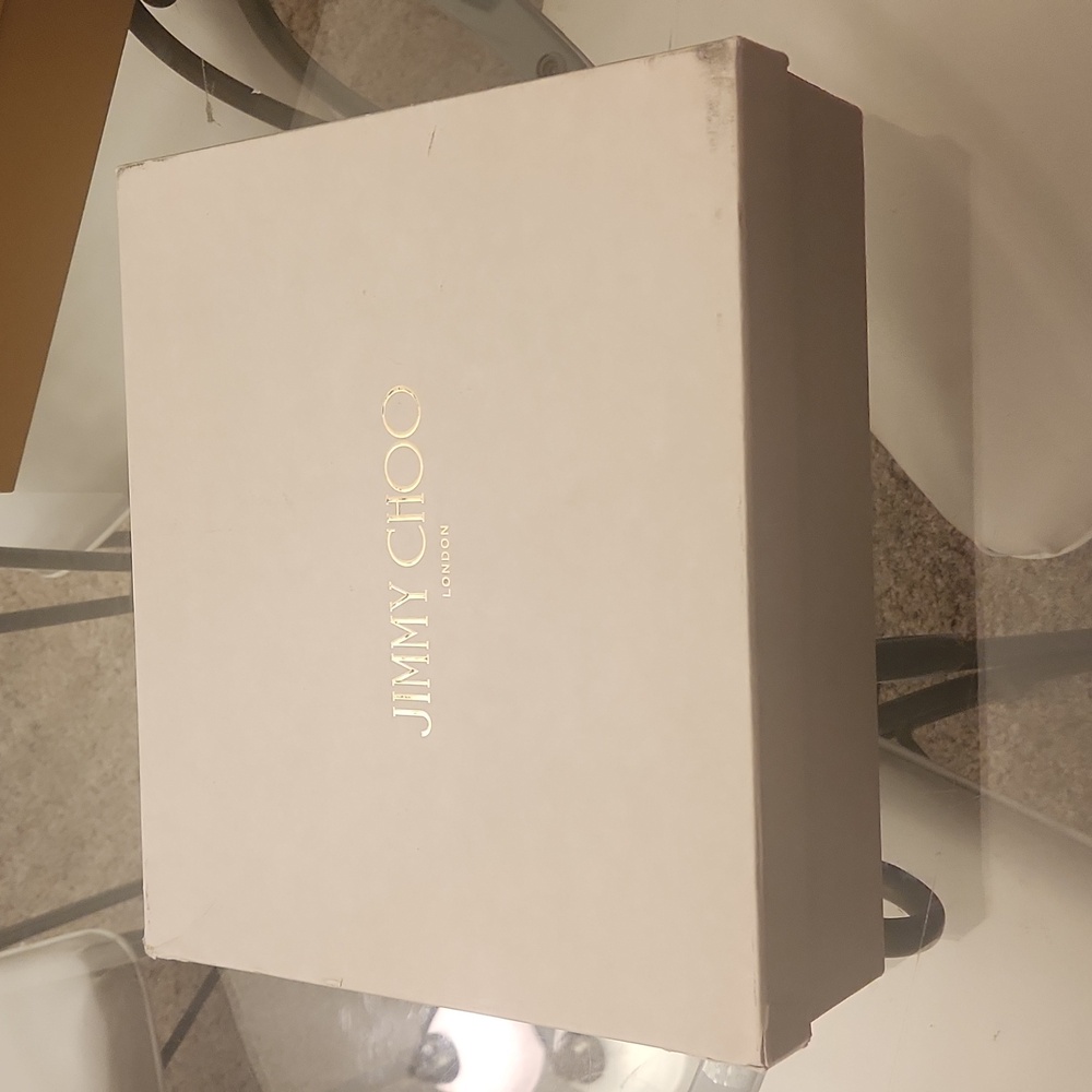 Jimmy Choo 11 1/2 ×12 empty shoe box